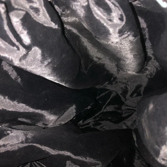 University of Texas UT Women's Black and Orange Cloth Hobo Tote Bag - Picture 4 of 7